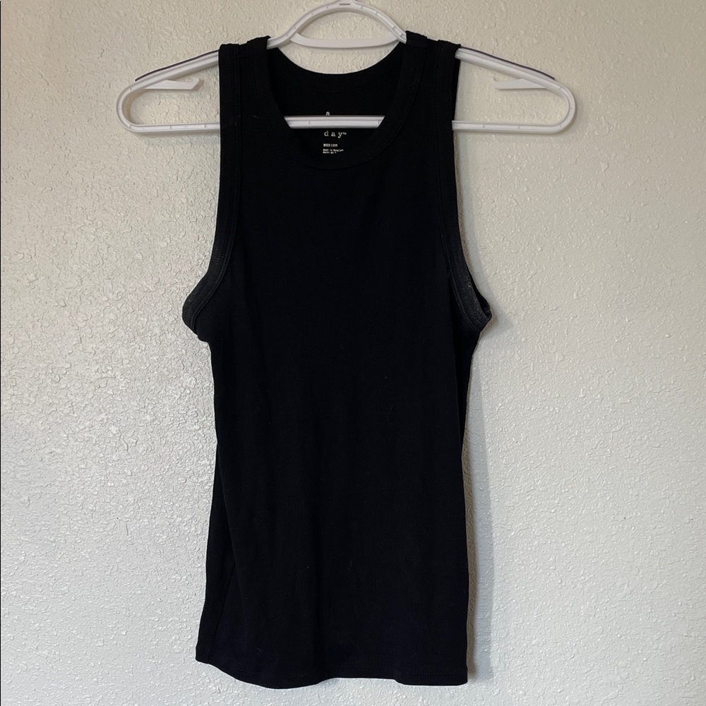 a new day Classic Black Tank Top